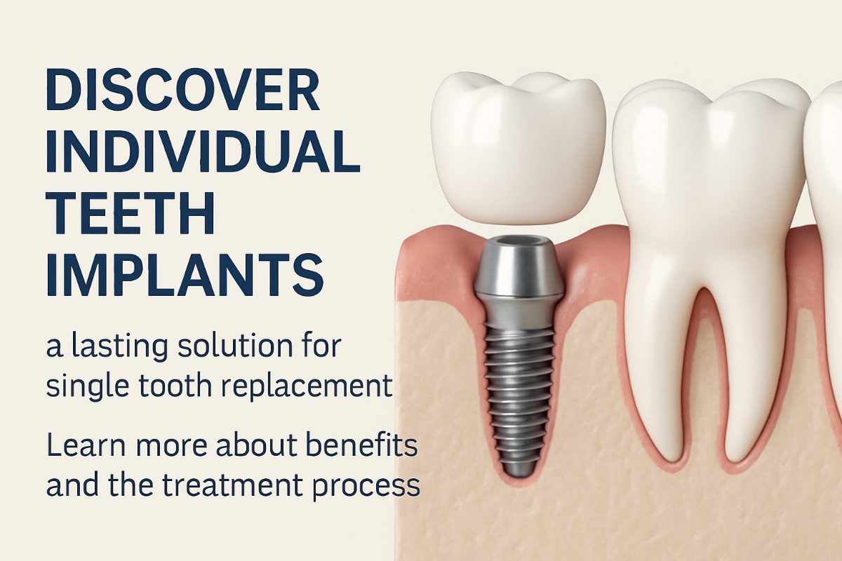 Individual Inplants Are Individual Teeth Implants Right For You? - Dental Care Solutions